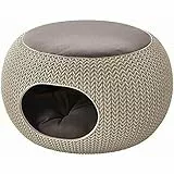 CURVER Cozy Cuccia per Gatti e Cani, Beige, 57.7 x 56.5 x 33 cm