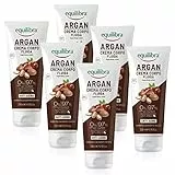 Equilibra Argan Crema Fluida Corpo, Confezione da 6 Pezzi (6 x 200 ml)