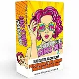 Magma Games | Girls out! - Giochi Alcolici Addio al Nubilato, Gioco Alcolico di Carte per Bere, Kit Team Bride to Be, Accessori Gadget Amiche della Sposa, Idee Regalo