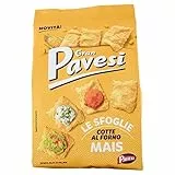 Gran Pavesi Cracker Le Sfoglie al Mais, Cotte al Forno, Senza Olio di Palma, 150g