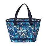 Legami - Borsa Porta Pranzo, 31x24 cm, Capacità 10,8 L, resistente, termoisolabile, lavabile, capiente, 2 Scomparti con Chiusura con Cerniera e 1 Tasca frontale