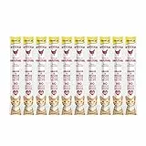 GimCat Sticks Pollame - Morbide barrette da masticare con un’elevata percentuale di carne e senza aggiunta di zuccheri - 1 confezione multipla (10 barrette)