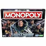 Hasbro Gaming Monopoly Edizione Lightyear Di Disney Pixar, Gioco Da Tavolo, Regali Per Bambini Dagli 8 Anni In Su, Multi, Taglia Unica