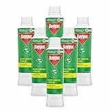 JOHNSON WAX Baygon Insetticida in Polvere Scarafaggi e Formiche 6 Flaconi da 250 Grammi