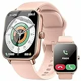 Gardien Smartwatch Uomo Donna, 1.8'' Smart watch con Effettua/Risposta Chiamate, Orologio Fitness con Alexa Integrato, Sonno/Cardiofrequenzimetro/SpO2/Contapassi, 100+ Sportive IP68 per Android/iOS