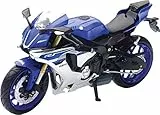 NewRay- 1:12 Yamaha YZF-R1 2016, Giallo, 57803A, eta' 0-14 anni