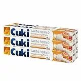 Cuki Carta Forno Antiaderente Goffrata, Cottura Asciutta e Croccante, h 33 cm, 6 Confezioni da 6 metri