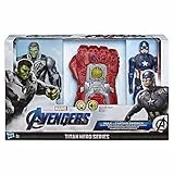 Marvel The Avengers Infinity Gauntlet - Statuetta di Hulk e CPT. America