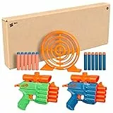 Nerf Elite 2.0 - Set Face Off Target, include 2 blaster lancia-dardi in gommapiuma, bersaglio e 12 dardi Nerf Elite