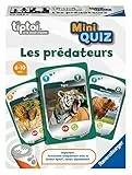 Ravensburger 00086 - Gioco interattivo tiptoi® Mini Quiz - I predatori - Gioco elettronico educativo senza schermo in francese - Bambini a partire dai 6 anni