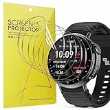 Blueshaweu 6 Pezzi Pellicola per AMZSA Smartwatch 1.52' GT88, Pellicola Protettiva per AMZSA GT88 Smartwatch, Sensibile al Tatto, Senza Bolle, HD Trasparente TPU Film (Transparent)