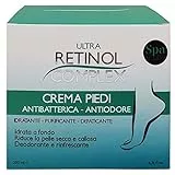 Retinol Complex CREMA PIEDI antibatteria -antiodore IDRATANTE-PURIFICANTE-DEFATICANTE