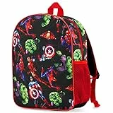 Marvel Spiderman Zainetto Bambino Zainetto Asilo Bambino Avengers Zaino Bambino Scuola Gita Viaggi Zaino Per Bambini Supereroi Regali Ufficiali (Avengers)