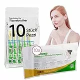 Hotgen - Tamponi covid 19 rapido nasale ,Test Kit Rapido Tampone per l'Antigene SARS-COV-2, Riconosce tutte le Varianti, Singolarmente imbustati. Sensibilità 100% Scatola da 10 Test
