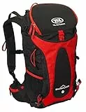 TSL Snowalker 25, Zaino Escursionismo Tecnico Unisex-Adulto, Rosso, 25 Litri