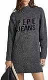 Pepe Jeans Denisse Dress, Vestito Donna, Grigio (Dark Grey Marl),S