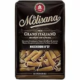 La Molisana, Pasta Integrale Maccheroni n.37 Pasta Corta, SOLO Grano Italiano - 500g