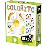 Headu Colorito Montessori Riconosci E Associa I Colori Mu54938 Gioco Educativo Per Bambini 2-4 Anni Made In Italy