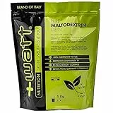 Pure Maltodextrin Doypack - Integratore di Carboidrati Complessi per Fornire Energia Prolungata- Formato: 1 Kg