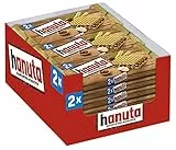 Ferrero - Hanuta Box LIMITED EDITION 792 g (18x44gr) - Wafer ripieni al Cioccolato e Nocciole Sbriciolate - Scatola da 18 confezioni