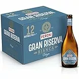 Peroni Birra Gran Riserva Bianca, Cassa Birra Con 12 Birre In Bottiglia Da 50 Cl, 6 L, Weizen Dal Gusto Aromatico E Fresco, Gradazione Alcolica 5.1% Vol