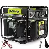Generatore di corrente 3.5KW ad Inverter Potenza 3500W Silenziato Gruppo Elettrogeno 212cc 4 Tempi Benzina
