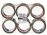 tesa 58175-00000-00 6 x Nastro da Imballo Standard Avana