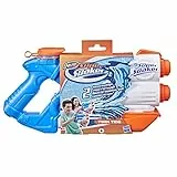 Hasbro Nerf Super Soaker, Twin Tide, blaster ad acqua con doppio flusso, per giochi e divertimento all'aperto, per bambini, ragazzi e adulti, dai 6 anni in su