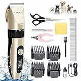 Kit Tosatrice Professionale | Tosatrice silenziosa per cani | tosatrice professionale | tagliacapelli per cani e gatti | tagliacapelli elettrico | tagliacapelli senza fili | Lavabile| Ricaricabile