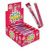 CASA DEL DOLCE Wow Panna e Fragola, Caramella Ripiena, Incartati singolarmente, Box da 150 pz, Made in Italy, Senza Glutine, Idee Regalo per Compleanni e Feste