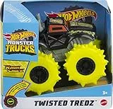 Hot Wheels- Assortimento Veicoli​ Monster Trucks Ruote Giganti Con Motore a Spinta, Giocattolo per Bambini 3+Anni, GVK43