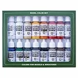 Vallejo- Model Set di Colori per Modellismo, Multicolore, 17 ml (Confezione da 16), VJ70149