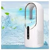 Climatizzatore Portatile Senza Tubo, Usb Ricaricabile, Con Umidificatore Acoolir Ventilatore A Torre Umidificazione Dell'Aria Acoolir Ventilatore A Torre, Per Ufficio E Camera Da Letto