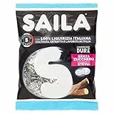Saila - Compresse alla Liquirizia, Caramelle Senza Zucchero, con Estratto di Stevia - 75 gr