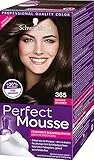 Schwarzkopf Perfect Mousse Colorazione permanente della schiuma 365 | Brownie al cioccolato livello 3 | 1 confezione | 1 x 93 ml