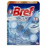 Bref Bref Wc Power Activ Blue Detergente Profumatore In Pastiglie Igienizzante Bagno, Pulito, Fresco, Formato Singolo - 500 g