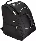 Amazon Basics borsa per scarponi da sci, Taglia Unica, Nero, Tinta unita