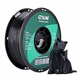 eSUN Filamento PLA+ 1.75mm, Filamento per Stampante 3D PLA Plus, Precisione Dimensionale +/- 0.03mm, Bobina da 1kg (2.2 libbre) Filamento per Stampa 3D per Stampanti 3D, Nero