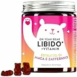 Più energia e vitalità - Booster della libido vegano con alte dosi di Maca, selenio e zinco - Oh Yeah Bear - Bears with Benefits