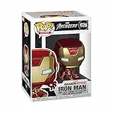 Funko POP! Marvel: Marvel Avengers Game-Iron Man - (Stark Tech Suit) - Figura in Vinile da Collezione - Idea Regalo - Merchandising Ufficiale - Giocattoli per Bambini e Adulti - Video Games Fans
