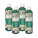 TiMELY Aloe your dog shampoo (pack of 4 x 250 ml), washes sensitive especially gentle and provides flexible and smooth fur