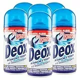 Deox - Deofibre, Deodorante Spray per Tessuti, Elimina gli Odori e Igienizza, Profumo di Pulito, 300 ml x 6 Pezzi