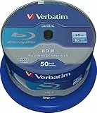 Verbatim 43838 BD-R da 25 GB, 6x, 50 Pezzi