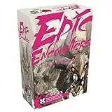 Epic Encounters: Lair of the Red Dragon RPG Fantasy Gioco di ruolo da tavolo con enorme miniatura Boss, tappetino da gioco a doppia faccia e libro di avventura Game Master con statistiche di mostro,