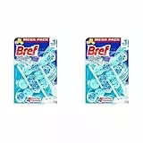 Bref WC Power Activ Ocean Detergente Profumatore in Pastiglie Igienizzante Bagno, Pulito, Fresco, 1 Confezione da 6 Pezzi