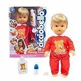 Cicciobello Mummy Love, Bambola Interattiva da 42 cm con Funzioni Realistiche di Coliche e Fame, Giochi Bambini 2 anni, Accessori Inclusi, Ciuccio, Biberon e Borsa dell'Acqua Calda