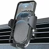 Eono Porta Telefono Auto, Supporto Cellulare Auto Bocchette 360° di Rotazione, Universale Porta Telefono Auto per iPhone 14 13 12 Pro Samsung Huawei e GPS Dispositivi