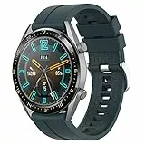 Supore Cinturino Compatibile con Huawei Watch GT2 46mm/Watch GT 46mm/Watch GT Active/Watch 2 PRO/Honor Watch Magic/Galaxy Watch 46mm/Gear S3/Gear 2, Cinturino di Ricambio in Silicone da 22 mm