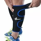 Odoland Coppia di Vitello Compressione Manica - Polpaccio Calzini di Compressione Formato Universale -Alleviare il Dolore delle Gambe - per Correre - Aumenta la Circolazione di Sangue