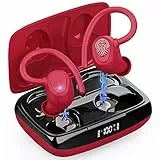 Ordtop Cuffie Bluetooth Sport, Auricolari Bluetooth 5.3 Stereo HiFi 40H Cuffie Wireless